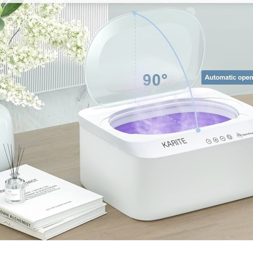 White Automatic Paraffin Warmer